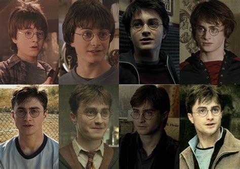 harry potter cast ages in each movie